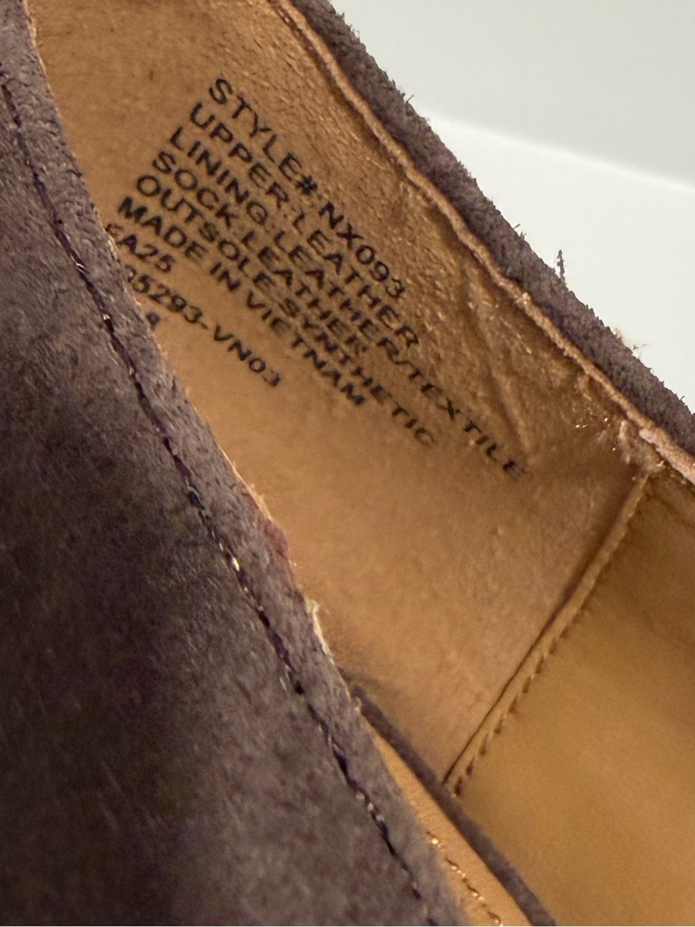 NEW Madewell The Greta Pump in Dark Roast Suede NX093 $138 size 8 - Picture 12 of 13
